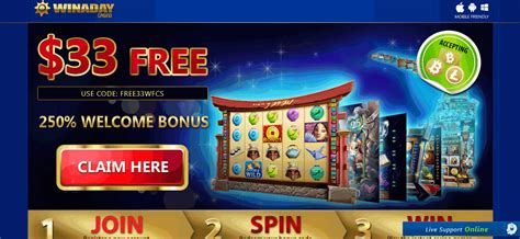 winaday casino no deposit bonus codes for existing players